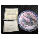 Donald Zolan & Lena Liu Floral Collector Plates (Lot of 4)