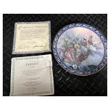 Donald Zolan & Lena Liu Floral Collector Plates (Lot of 4)