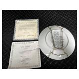 Donald Zolan & Lena Liu Floral Collector Plates (Lot of 4)