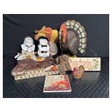 Thanksgiving Decor Mixed Lot