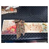 Thanksgiving Decor Mixed Lot
