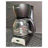 Mr. Coffee 12-Cup Drip Coffee Maker With Glass Carafe