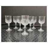 Cut Glass Stemmed Goblets (Lot of 7)