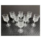 Cut Glass Stemmed Goblets (Lot of 7)