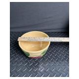 Fruit Motif Ceramic Canister & Bowl Set (3 Piece)