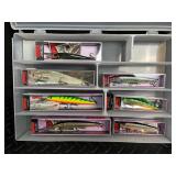 Rapala Fishing Lures in Case (Lot of 8)