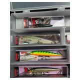 Rapala Fishing Lures in Case (Lot of 8)
