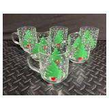 Dayton Hudson Christmas Tree Plates & Mugs (Lot of 13)