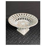 Porcelain Trinket Dish Mixed Lot With Lace Doily