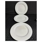 Oneida Basketweave Stoneware Dinnerware Mixed Lot