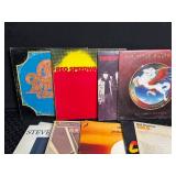 Classic Rock Vinyl Record Assortment (Lot of 9)