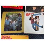 Beatles, Monkees, Bee Gees & Snoopy Vinyl Record Mixed Lot