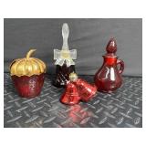 Avon Cologne & Bath Gelee Bottle Assortment (Lot of 4)