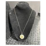 Necklace Set With Pearl Beads & Filigree Pendants (Lot of 3)