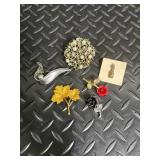 Floral Brooch Pin Mixed Lot (Lot of 7)