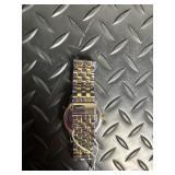 Gold Tone Bracelet, Necklace, Watch & Earrings Mixed Lot