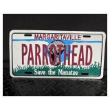 Margaritaville Parrothead, Route 66 & Duncan Demons License Plates Mixed Lot