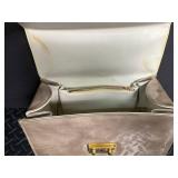 Structured Top-Handle Handbag With Flap Closure