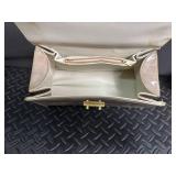 Structured Top-Handle Handbag With Flap Closure