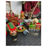 Christmas Ornament Mixed Lot With Santa Figure