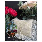 Mixed Floral Decor & Glass Vase Assortment (Lot of 7)