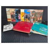 Mixed Lot of Vinyl Records & Album Sleeves
