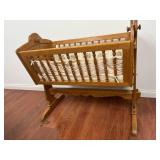 A Cool Cradle for Baby Pattern No. 2104 Wooden Cradle
