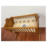 A Cool Cradle for Baby Pattern No. 2104 Wooden Cradle