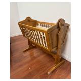 A Cool Cradle for Baby Pattern No. 2104 Wooden Cradle