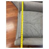 CR Laine Upholstered Swivel Chairs (Pair)