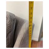 CR Laine Upholstered Swivel Chairs (Pair)