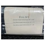 Everwarm Natural Classics Flannel Full Sheet Set 4-Piece