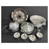 Sunbeam Cookware, Nordic Ware Bundt Pan & Aluminum Kitchenware Mixed Lot