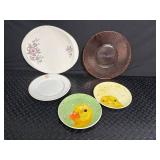 Decorative Plate Assortment (Lot of 5)