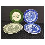 Mixed Decorative Plate Assortment (Lot of 4)
