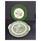 Mixed Decorative Plate Assortment (Lot of 4)