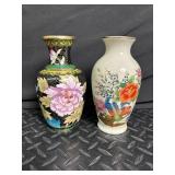 Mixed Decorative Porcelain, Metal & Glass Assortment (7 Pieces)