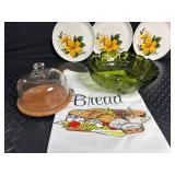 Salem Floral Plates & Kitchen Decor Mixed Lot