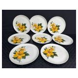 Salem Floral Plates & Kitchen Decor Mixed Lot