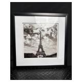 Framed Paris Prints Black & White Set of 2