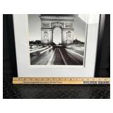 Framed Paris Prints Black & White Set of 2