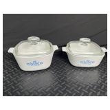 Corning Ware Blue Cornflower Bakeware & Pyrex Loaf Pan (Lot of 5)