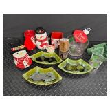 Holiday Glass Decor Mixed Lot