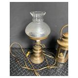 Brass Lamp & Lantern Mixed Lot