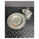 Pewter Tableware Mixed Lot (Lot of 8)