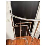 Rolling Garment Rack With Chrome Frame