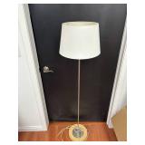 Tall Modern Floor Lamp With White Shade