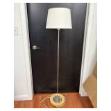 Tall Modern Floor Lamp With White Shade
