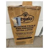 Regalo Easy Step Extra Tall Metal Walk-Through Safety Gate 1166 H DS