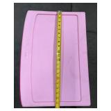 Sterilite 3-Drawer Storage Cart Pink Purple